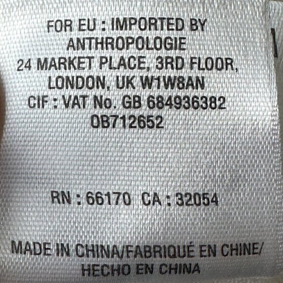 ANTHROPOLOGIE AKEMI + KIN KRIS TUNIC FLORAL LACE SHIRT SLEEVE TOP WHITE -SIZE XS - Picture 9 of 11